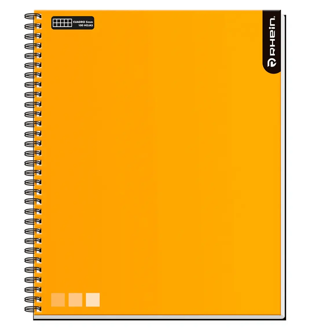 Cuaderno RHEIN Univ One Color 100 HJ 5 MM 4