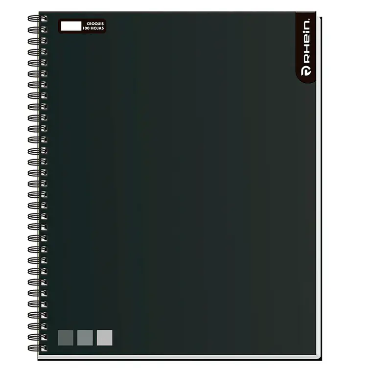 Cuaderno RHEIN Univ One Color 100 HJ Croquis 3