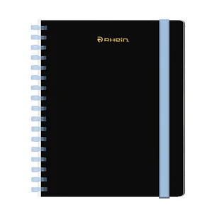 Cuaderno RHEIN Univ Negro Soft PP 100 HJ C7MM
