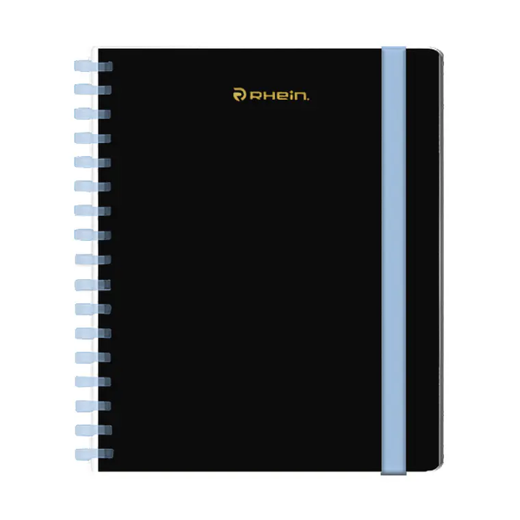 Cuaderno RHEIN Univ Negro Soft PP 100 HJ C7MM 1