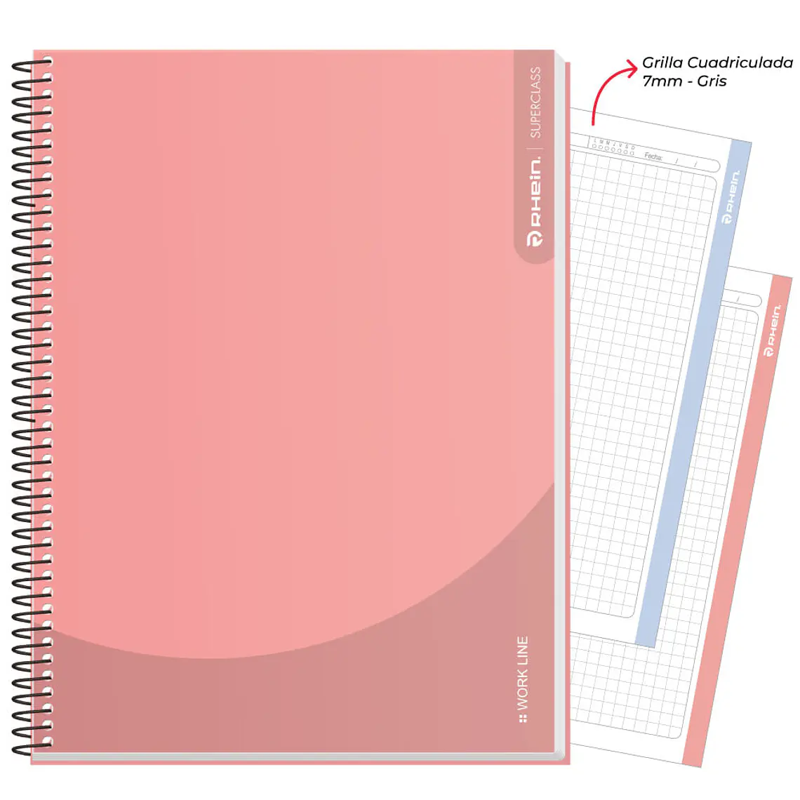 Cuaderno RHEIN Super Class Carta Workline Femme 120 HJ 1