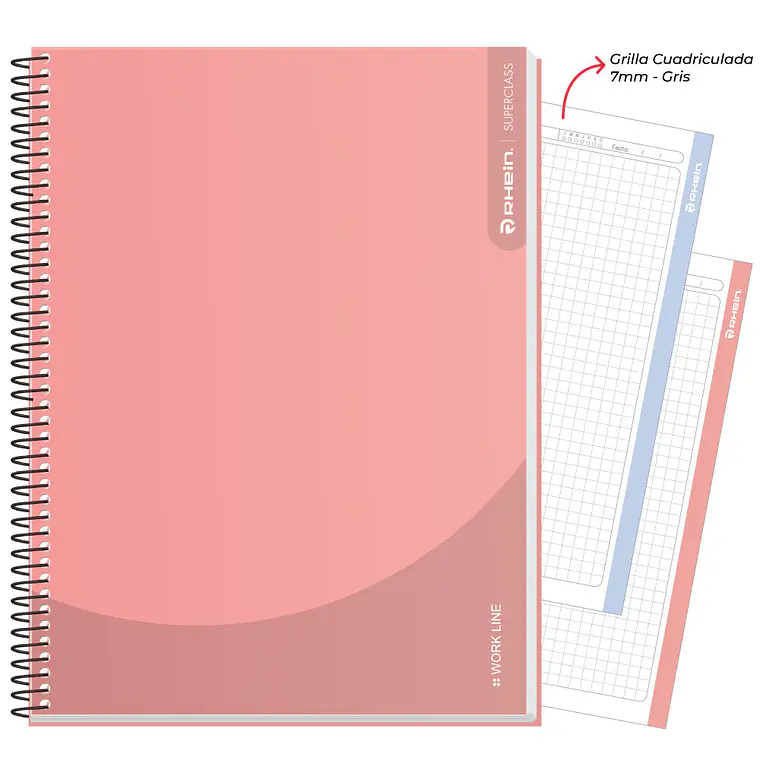 Cuaderno RHEIN Super Class Carta Workline Femme 120 HJ 1