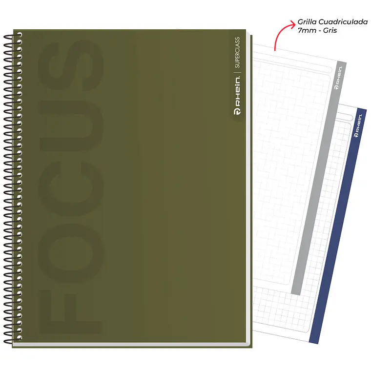 Cuaderno RHEIN Super Class Carta Neutral 120 HJ C7MM 1