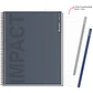 Cuaderno RHEIN Super Class 1/2 Oficio Neutral 120 HJ - Miniatura 3