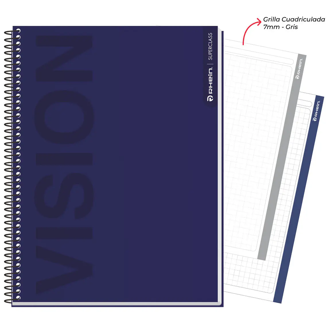 Cuaderno RHEIN Super Class Carta Neutral 120 HJ C7MM 4