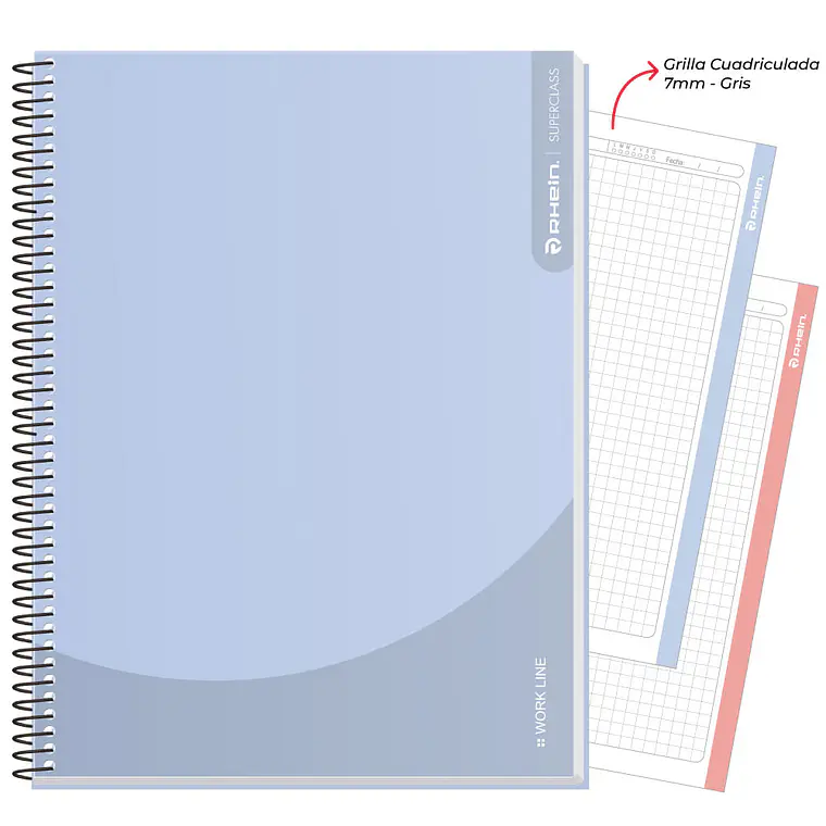 Cuaderno RHEIN Super Class Carta Workline Femme 120 HJ 2