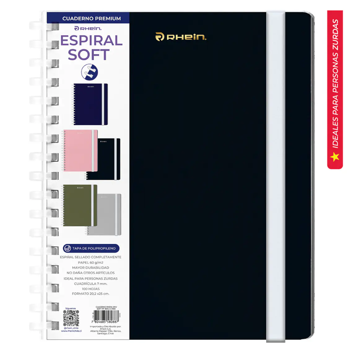 Cuaderno RHEIN Univ Soft PP 100 HJ C7MM 5