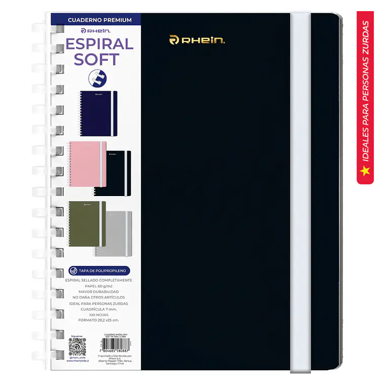 Cuaderno RHEIN Univ Soft PP 100 HJ C7MM 5