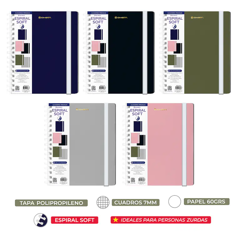 Cuaderno RHEIN Univ Soft PP 100 HJ C7MM 6