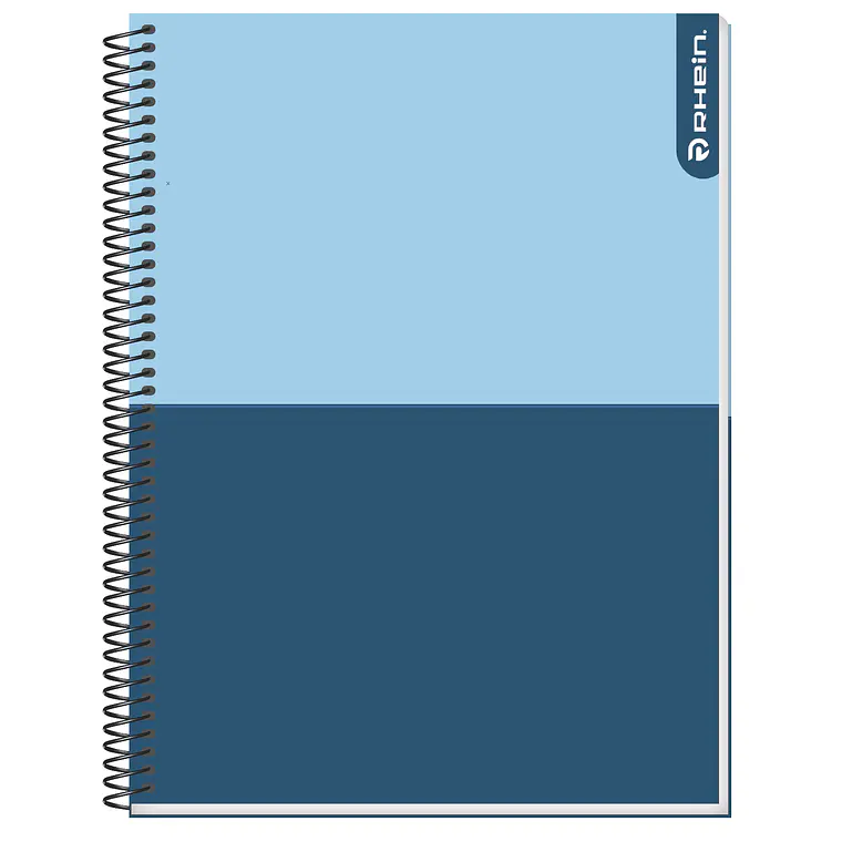Cuaderno Especial Carta Bicolor 120 H 7 MM RHEIN 6