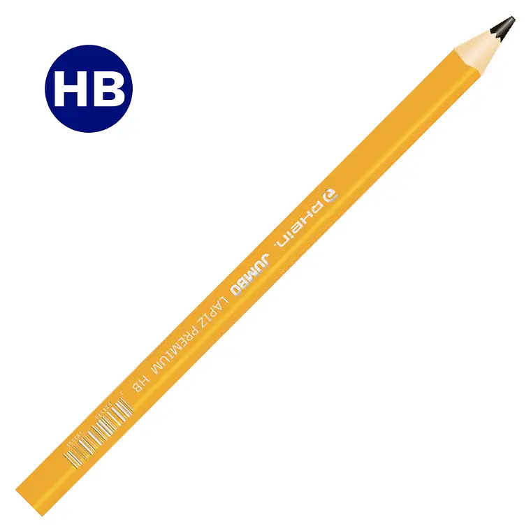 Lápiz Grafito Jumbo S/Goma RHEIN (caja 50 Unidades) 1
