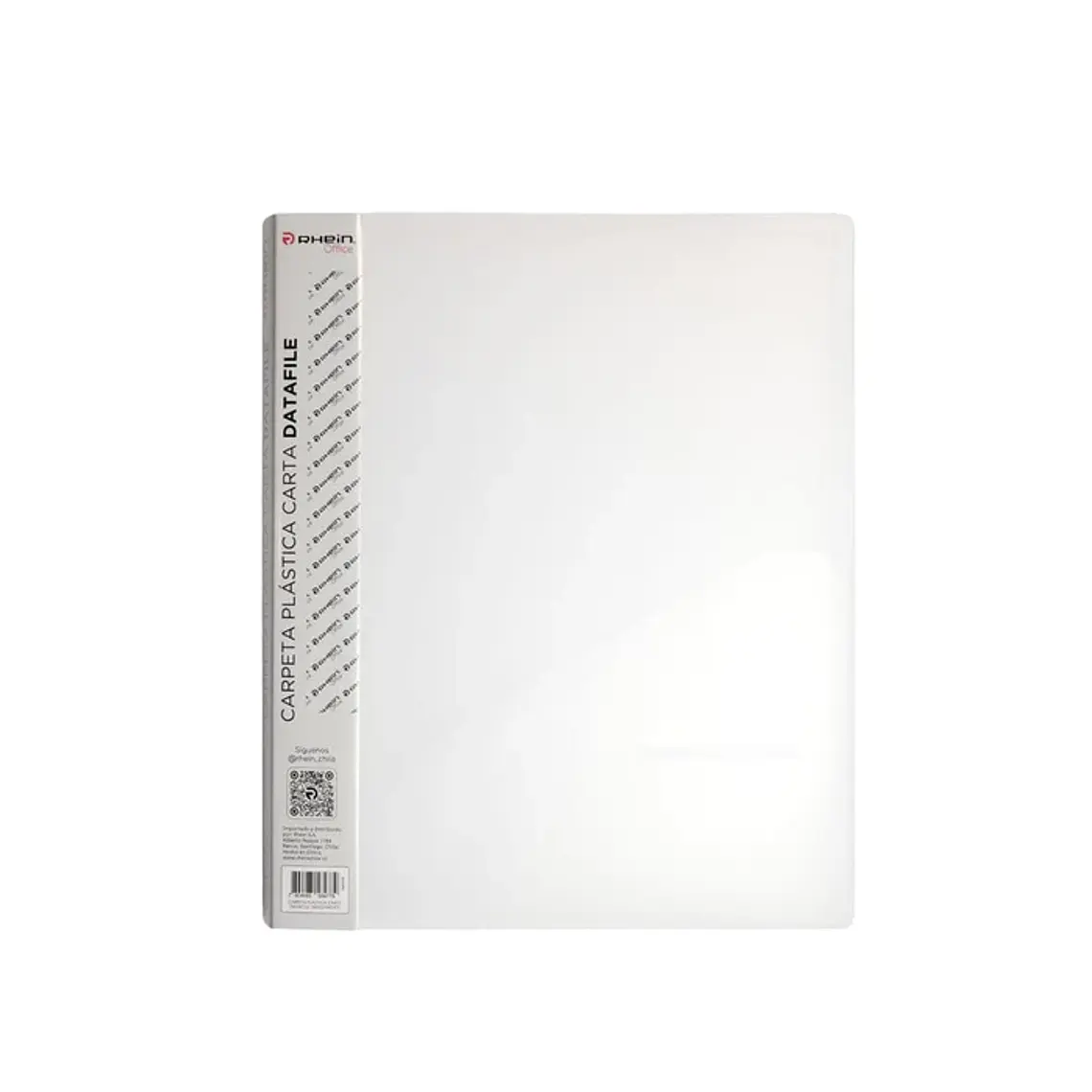 Carpeta Plástica Carta Datafile Transparente RHEIN 1