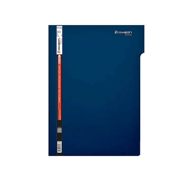 Carpeta Vinil Pigmentada Oficio Azulino 1