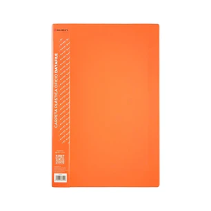 Carpeta Plástica Oficio Datafile Naranja RHEIN