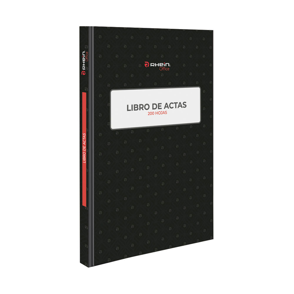 Libro De Actas 200 HJS Foliado Composición