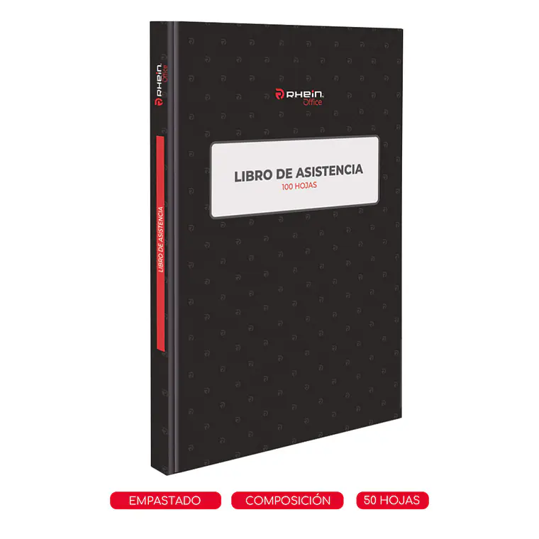 Libro Registro De Asistencia 50 Hjs 1