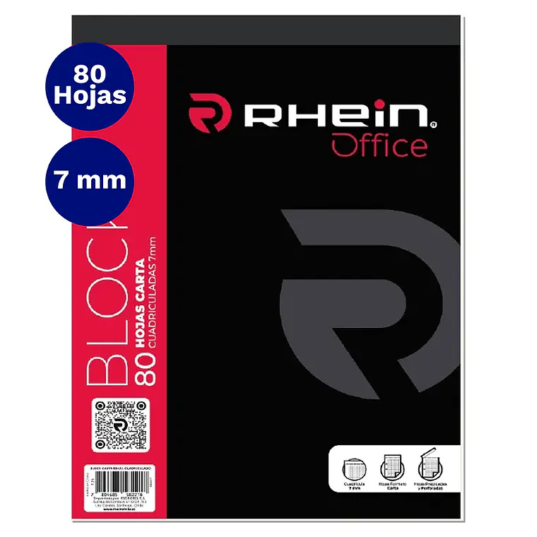 Block De Apuntes Carta 80 Hojas 1