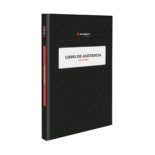 Libro Registro De Asistencia 100 HJS
