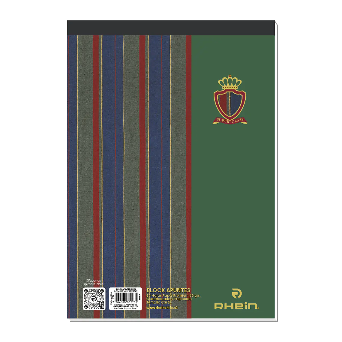 Block De Apuntes S. Class 80 Hojas Classic Scotch 1