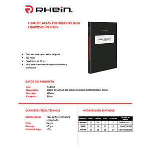Libro De Actas 100 HJS Foliado