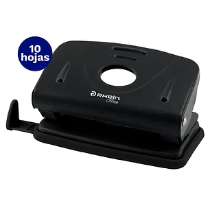 Perforadora Pequeña Metal 10 Hjs Negra