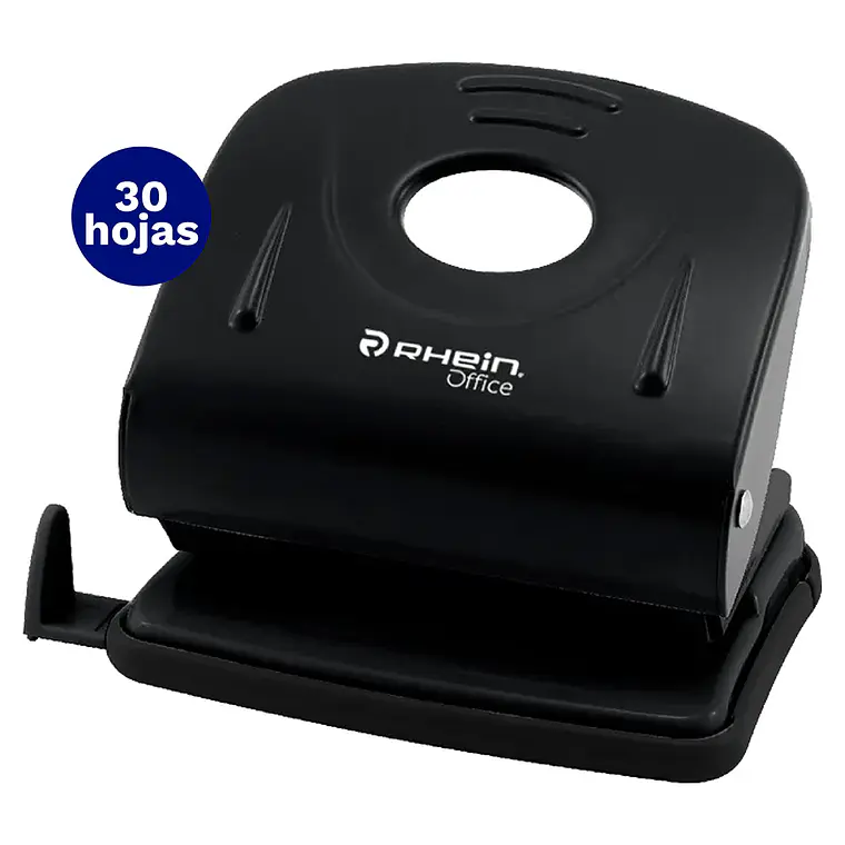 Perforadora Grande Metal 30 Hjs Negra 1