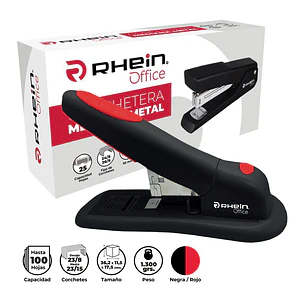 Corchetera Metal Semindust 100 HJS Negra