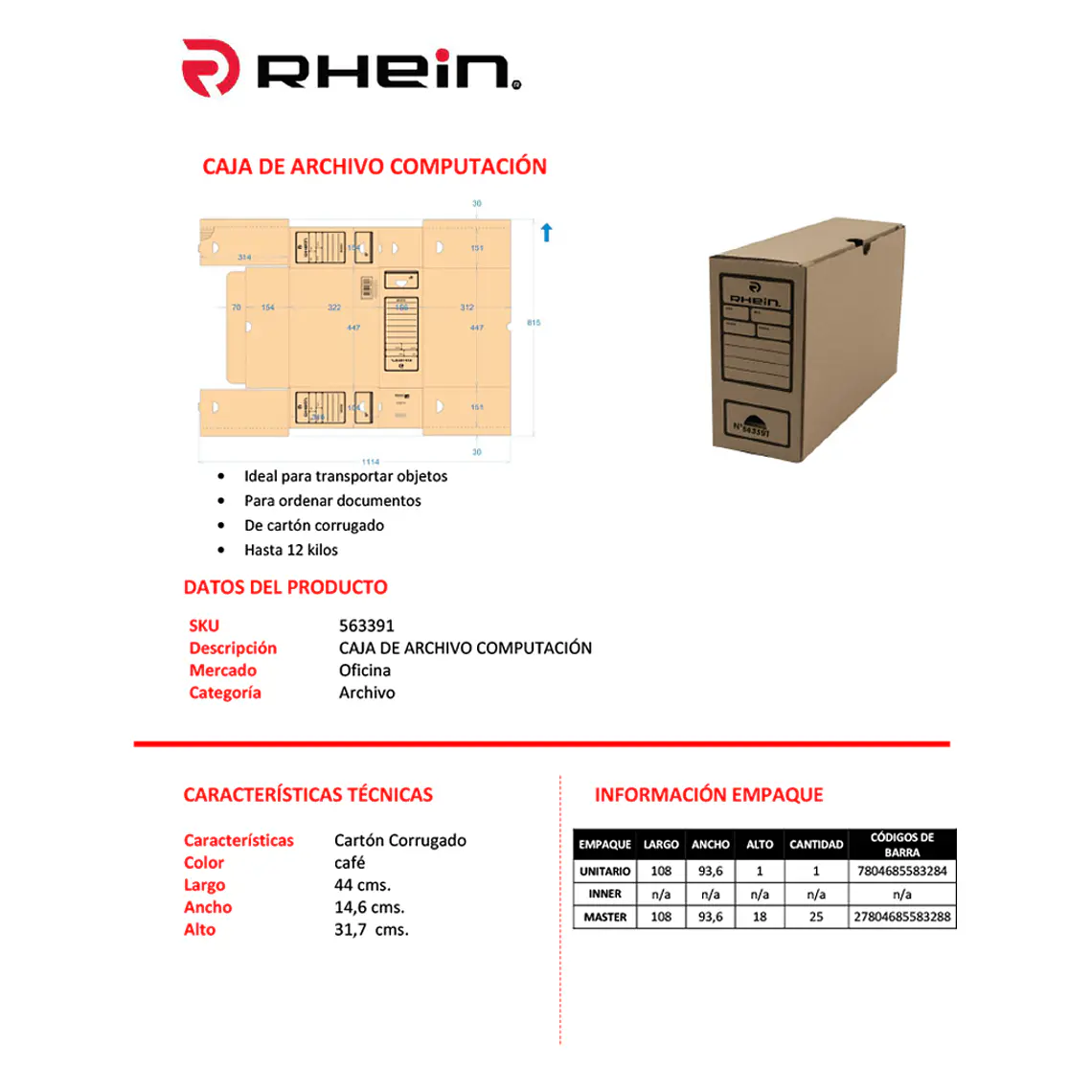 Caja De Archivo Computacion 2