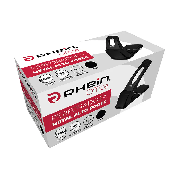 Perforadora Metal 100 HJS Negra Altopoder 1