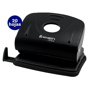 Perforadora Mediana Metal 20 Hjs Negra