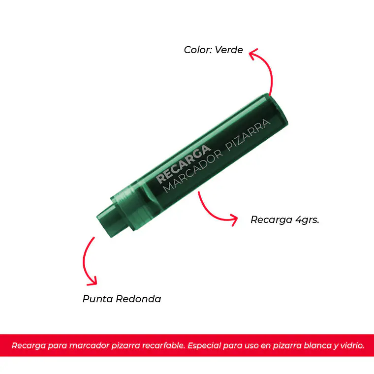 Tinta Recarga Verde 7 G 2