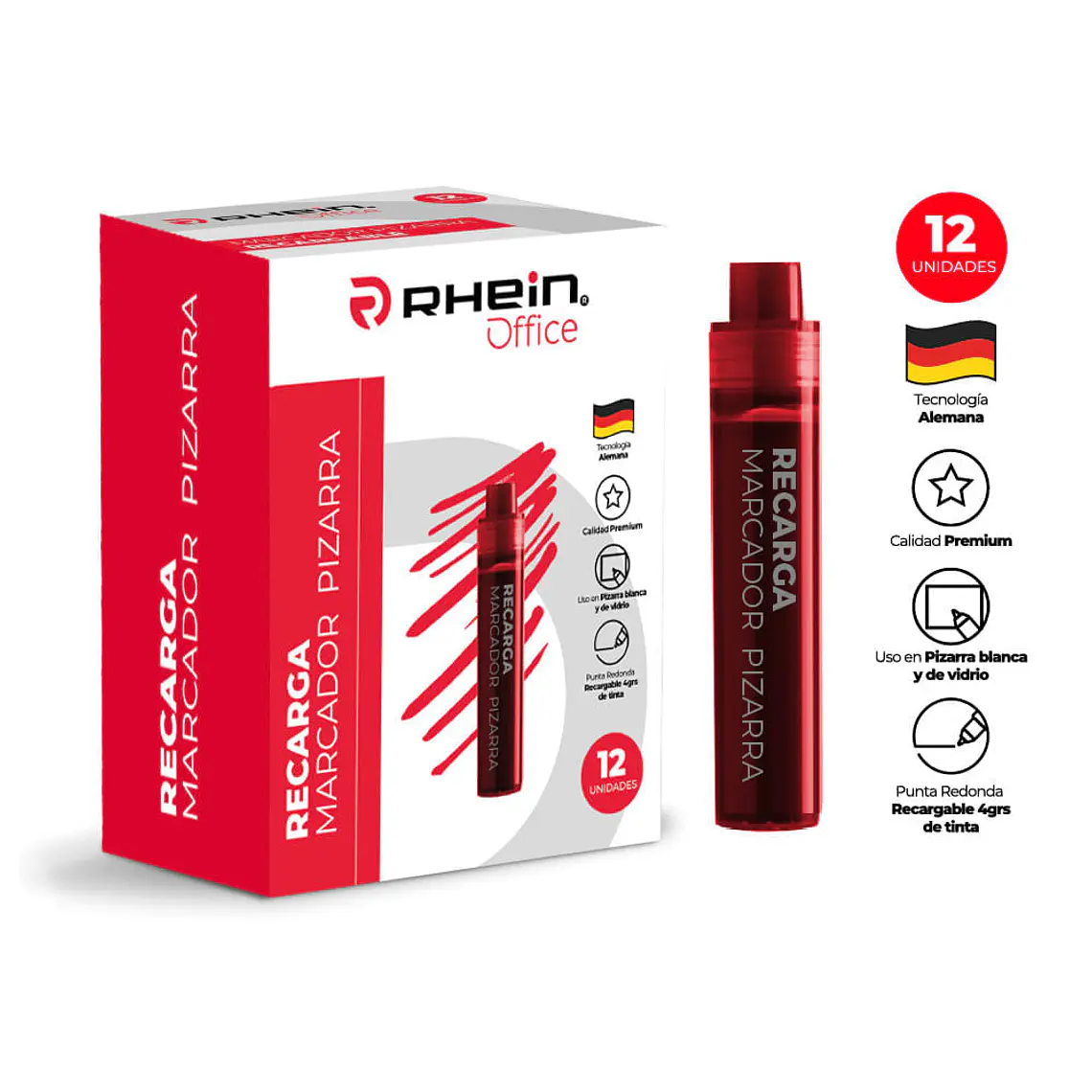 Tinta Recarga Rojo 7 G 2