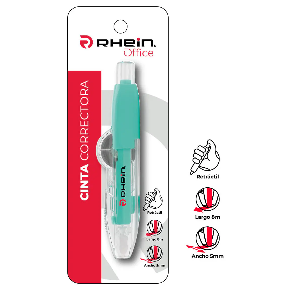 Corrector En Cinta 5MMX8MT Col Surtidos 2