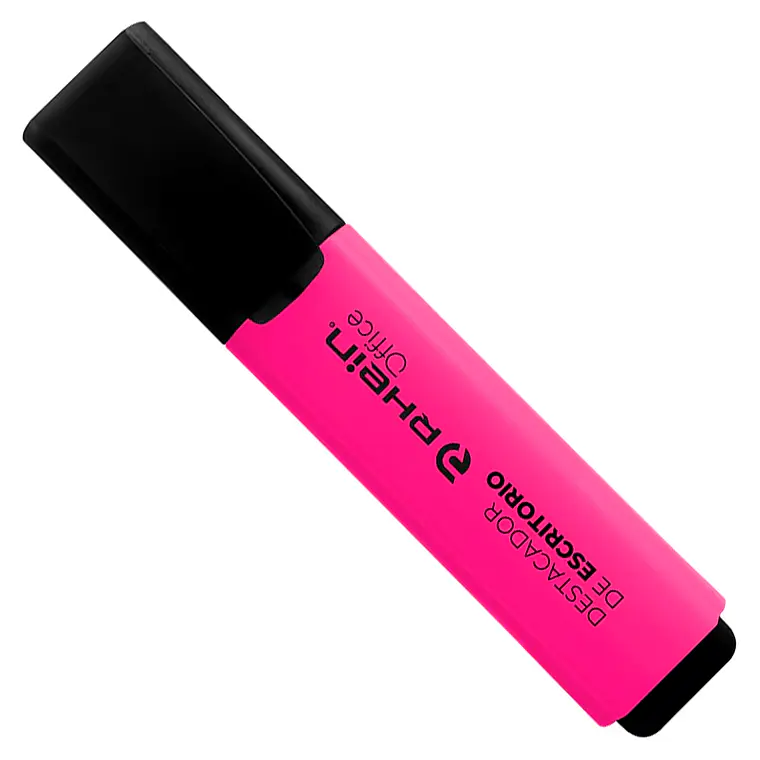 Destacador De Escritorio RHEIN Punta Biselada Fucsia 1