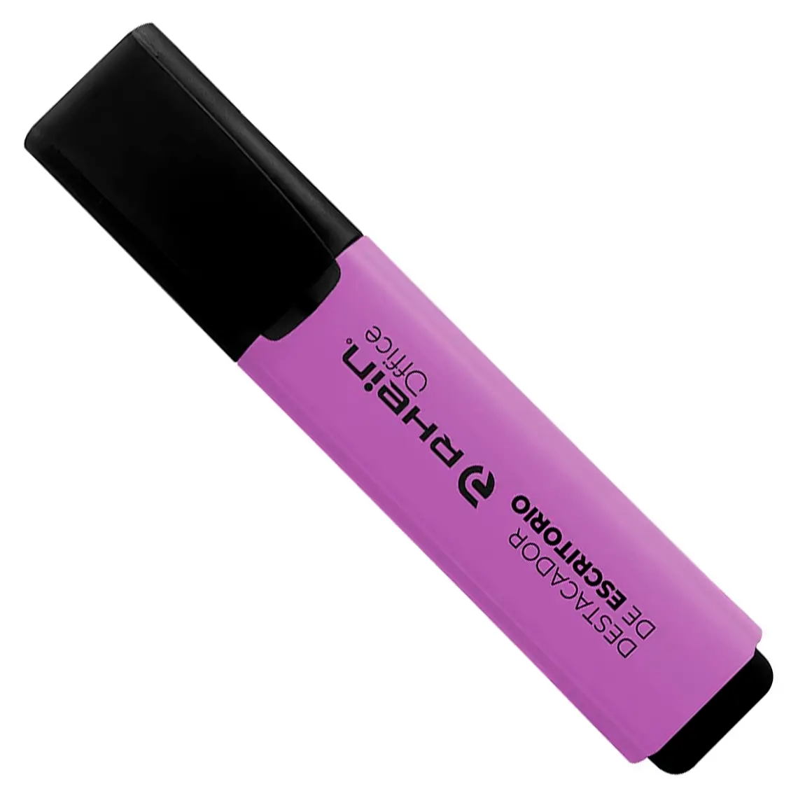 Destacador De Escritorio RHEIN Punta Biselada Morado 1