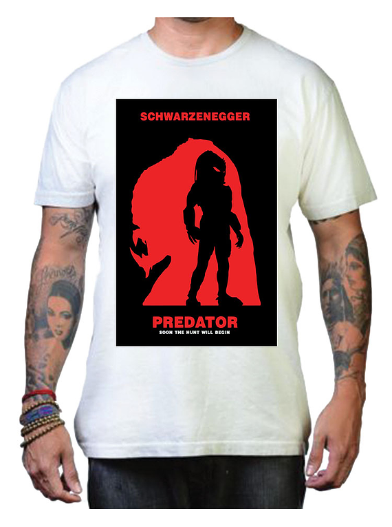 Predator Red Poster