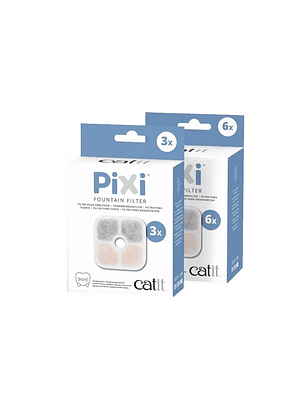 Catit Filtro Fuente Pixi 3 Unidades