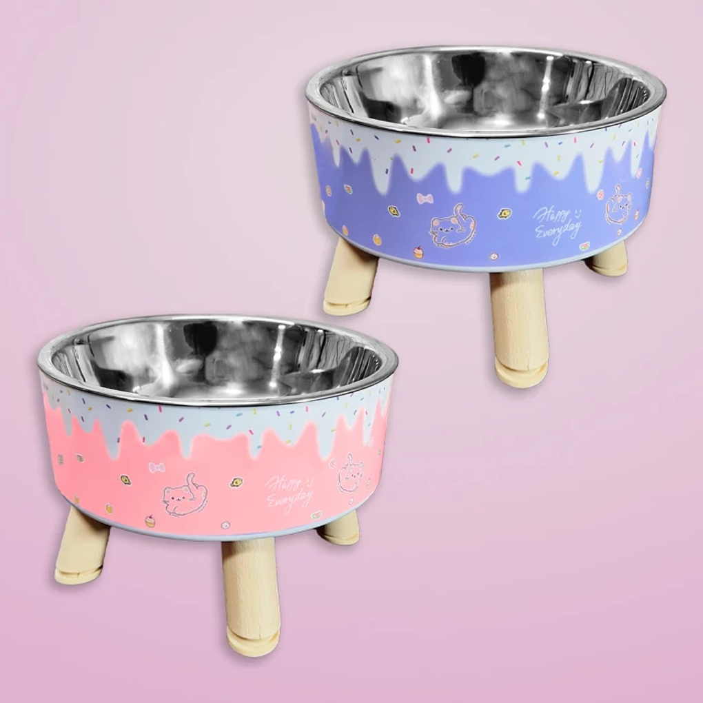 Plato Elevado Candy Style Morado 2