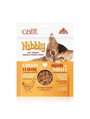 Catit Nibbly Snack Pollo 90gr