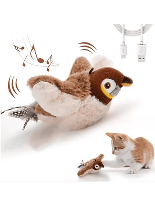 Pájaro con Sonido y Movimiento Flapping Toy