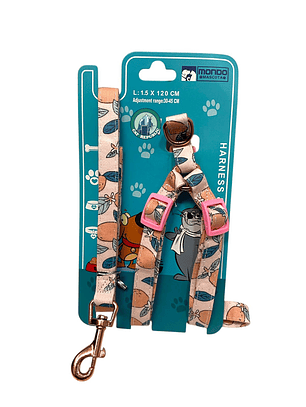 Arnés con Correa Diseño Frutas