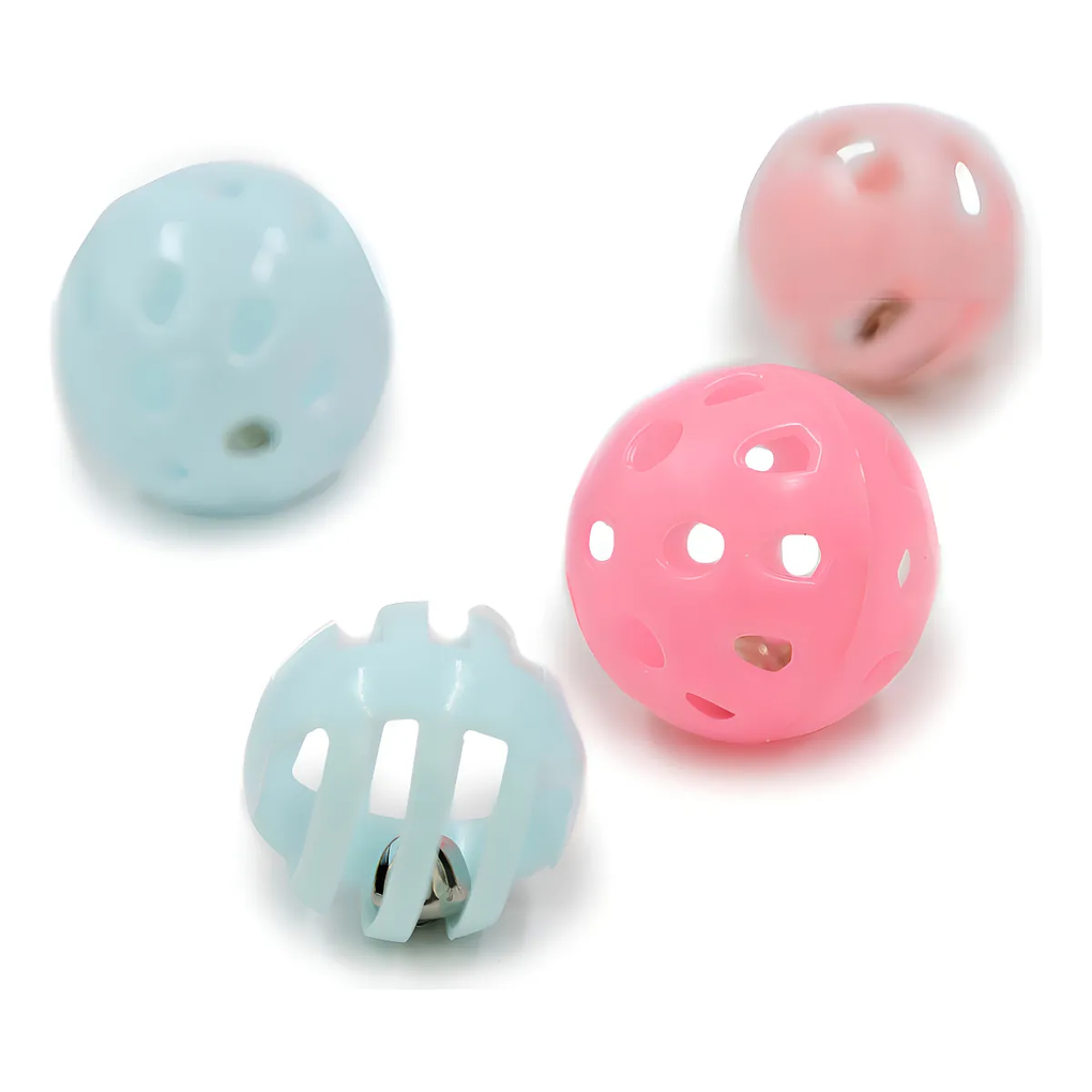 Hey! Set 4 Pelotas Cascabel 2