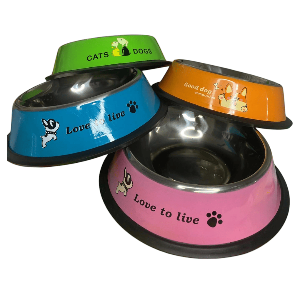 Plato Acero Pequeño de Colores 1