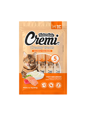 Naturalistic Cremi Salmón y Atún 5 Unidades