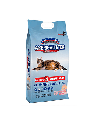 America Litter Arena Ultra Odor Seal Baby Powder 7kg