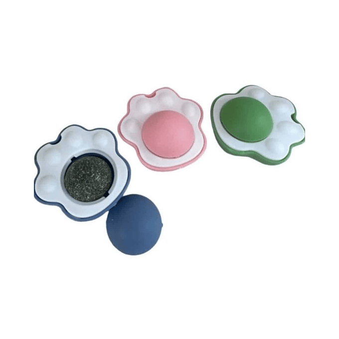Pelota de Catnip Diseño Patita 1
