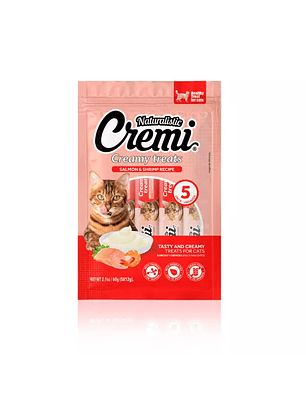 Naturalistic Cremi Salmón y Camarón 5 Unidades