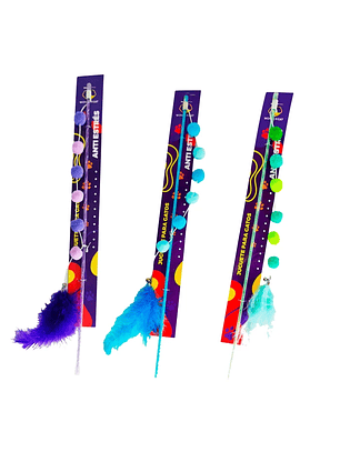 Wonder Cat Varita con Pompón y Pluma