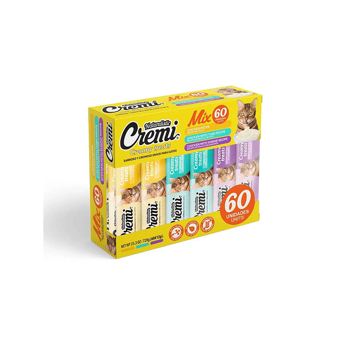 Naturalistic Cremi Box Pollo 60 Unidades 1