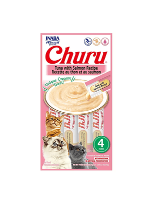 Churu Cat Atún Salmón 4 Unidades